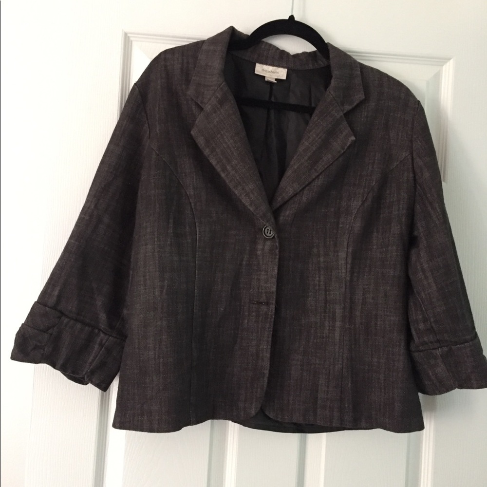 Dark gray Dress Barn blazer